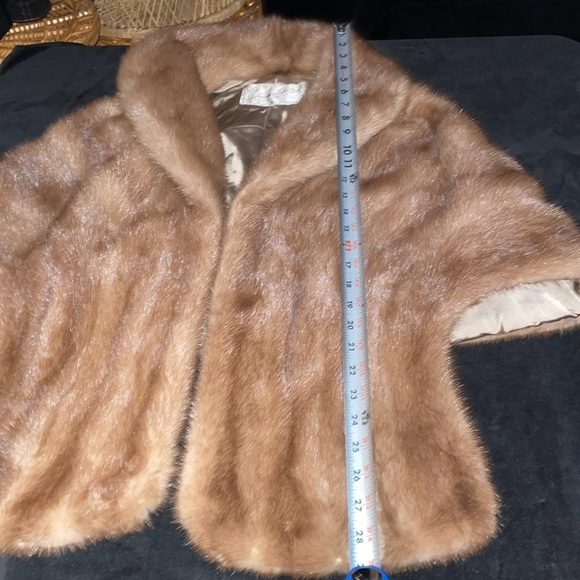 Women’s VTG Possible Mink SCHUMACHER FUR CO. PORTLAND, ORE Fur Stole Shawl Wrap - Picture 10 of 13